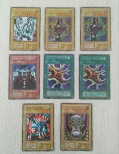 遊戯王OCG限定まとめ売り初期ブルーアイズブラックマジシャン開闢の使者終焉の使者 遊戯王 ブルーアイズホワイトドラゴン ブラックマジシャン 初期