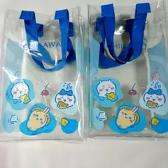 【数量限定】マツキヨ ちいかわ ソタデルラボ クリアバッグ ×2