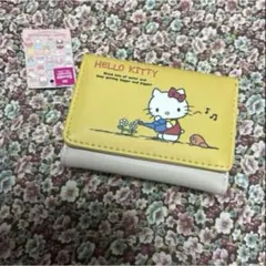 신품 산리오 ハローキティ 三つ折り財布