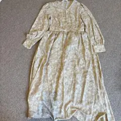 日比谷花壇コラボ Vネックワンピース