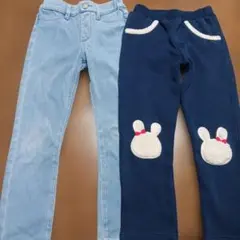 ホットビスケッツ　ユニクロ　パンツ　110