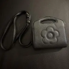 MARY QUANT マリークワント ハンドル付2WAYショルダーブラックのサムネイル