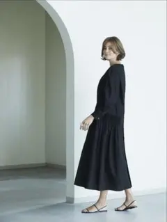 theory luxe ウォッシャブルワンピース ブラック - メルカリ