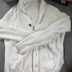 GAP アイボリー カーディガン L