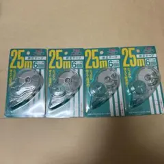ぺんてる 修正テープ 25m 6mm 4個セット