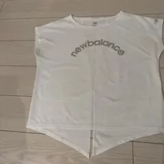☆newbalance 吸汗速乾カットアウトTシャツ L size☆