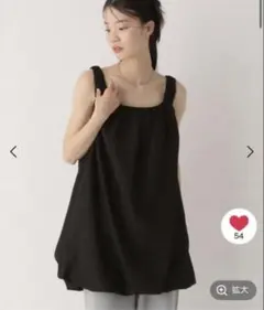 Heather ギャザーバルーンミニワンピース