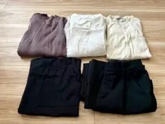 【ブランドまとめ売り5点】アローズ、GU、ZARA