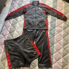 プーマ　ジャージ3点セット　グレー