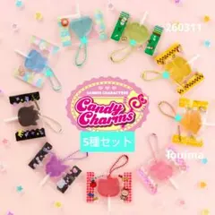 サンリオキャラクターズ　キャンディチャームズグミ　5種　 食玩