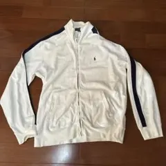 Polo by Ralph Lauren ジップアップジャージ XL ホワイト