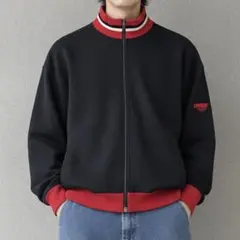 CONVERSE コンバース トラックジャケット ジャージ ブラック L相当