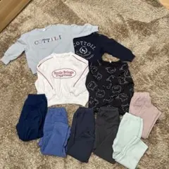 薄手トレーナー、レギンス、カーディガンなど12点セット 90〜95 まとめ売り