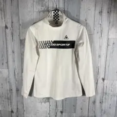 LE COQ SPORTIF レディースＬサイズホワイト長袖シャツ