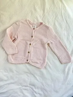 H&M ガーターニットカーディガン 9-12M