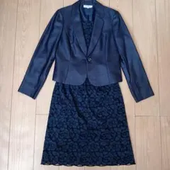 東京ソワール　Rifanne ネイビーセレモニースーツ 3点セット