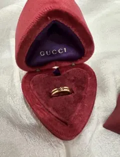 GUCCI リング K18 au750 ゴールドリング 指輪 ケース保存袋付き - メルカリ