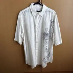 ZARA フラワーシアーシャツ