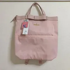 【新品未使用タグ付き】MIS ZAPATOS ミスサパト/ リュック ピンクのサムネイル