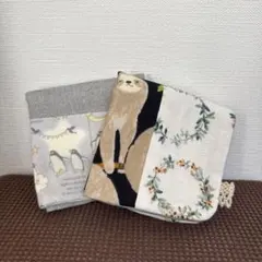 ハンドメイド ガーゼハンカチセット