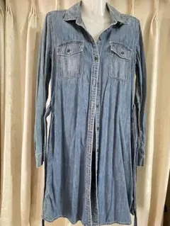 Gap デニムシャツワンピース M