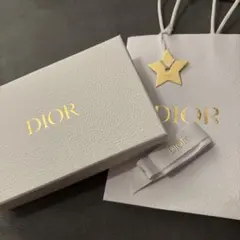 DIOR ディオール 空箱 ショッパー 保存袋 星型チャーム ギフトセット
