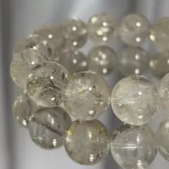 ふ*と様 水晶 ✧ 浄化・調和・心を整える　粒15mm 内径20cm 重量73g