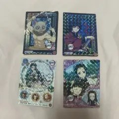 鬼滅の刃 丸美屋 シール 4枚セットのサムネイル