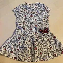 プチバトー　ワンピース　花柄