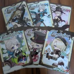 ローソン　原神クリアファイル6枚