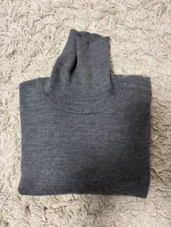 ✨極美品URBAN RESEARCH グレー ウール セーター タートルネックS