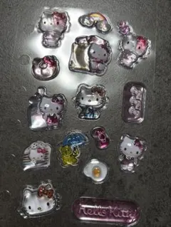 【匿名配送】おすそわけ　サンリオ　ハローキティ シール 15個　ライセンス