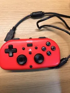 HORI PS4用 有線コントローラー レッド