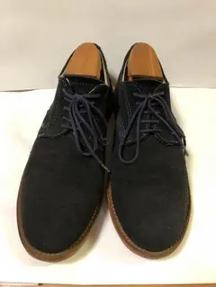 最終出品 WALK OVER スエード シューズ ネイビー 8