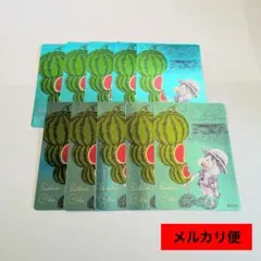 集英社 ナツコミ　ワンピースカード　10枚　 ONEPIECE 　メタキラカード