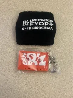 B'z FYOP ＋ 会場ガチャ カセットチャーム リストバンド 香川 4/26