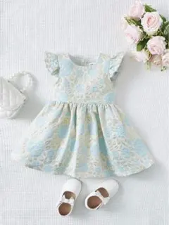 美品　シーイン SHEIN 花柄ドレス　9-12M 74-80CM