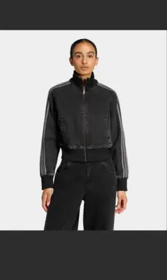 adidas デニムジャケット ファイヤーバード トラックトップ