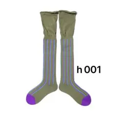 レディース靴下　ニーハイソックス　ハイソックス　ライン　ストライプ