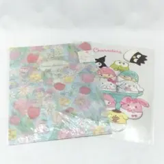 未開封 サンリオキャラクターズ クリアファイルセット 2種 お花 たまご