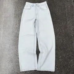 ZARA white blue baggy denim archiveのサムネイル
