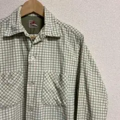 50s 開襟シャツ　ボックス　コーデュロイ　ヴィンテージのサムネイル