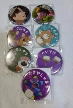 劇場版 忍たま ナンジャ 缶バッジ まとめ売り