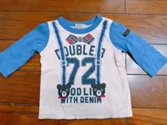 DOUBLE.B ミキハウス 長袖Tシャツ 70のサムネイル