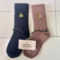 2点セット ヴィヴィアンウエスト Westwoodウッドソックス靴下