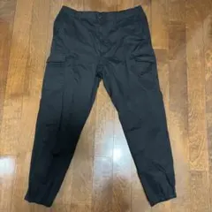 UNIQLO カーゴパンツ　ジョガーパンツ　サイズL ブラック