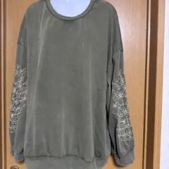 新品未使用　4XL チュニック　グリーン