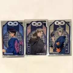 銀魂 namco ナムコ 特典 お守り型クリアシート 3点セット