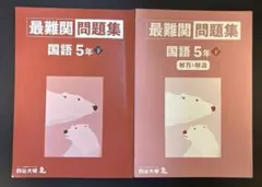 四谷大塚予習シリーズ 最難関問題集 国語 5年下　早稲田アカデミー
