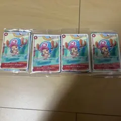 ワンピースカード プロモ 未開封 4パックプロモーションカードセット